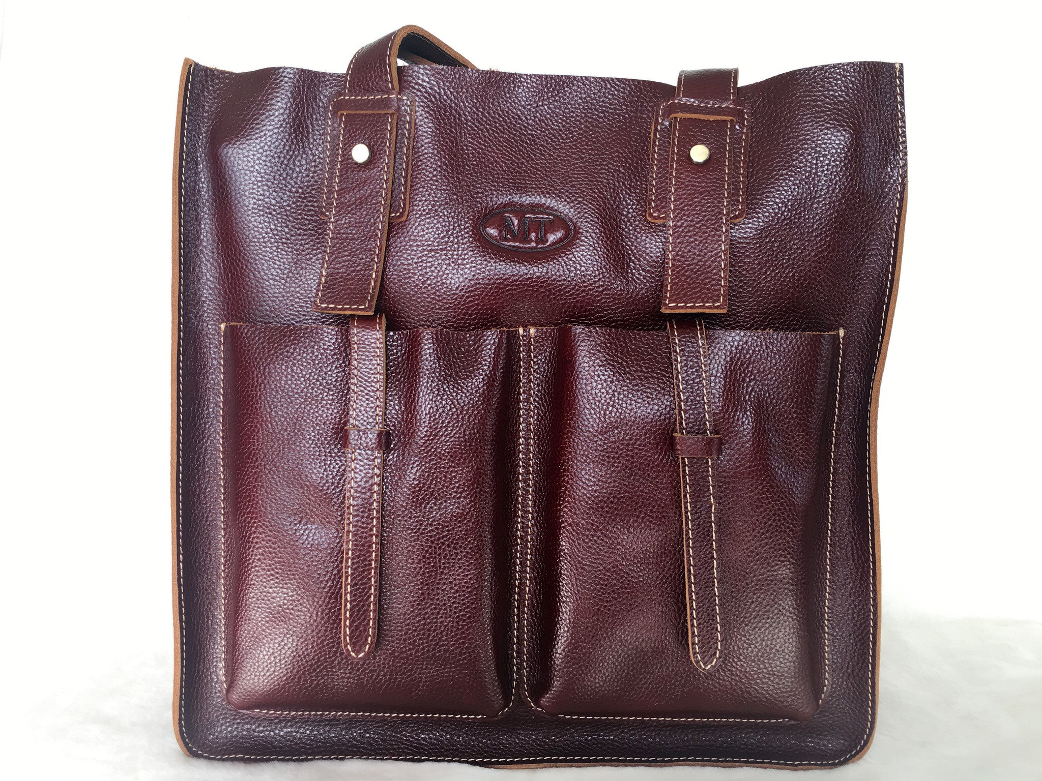 TOP QUALITY LEATHER TOTE BAG