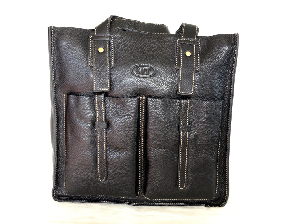 TOP QUALITY LEATHER TOTE BAG
